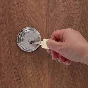 Medeco high-security lock and restricted key system installation in Miami-Dade County